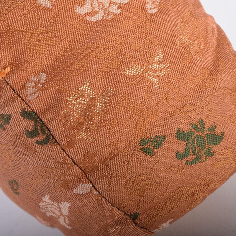 十二代　楽吉左衛門　弘入作　黒楽瓢形茶入　書付　仕覆付　淡々斎極め箱　V8273