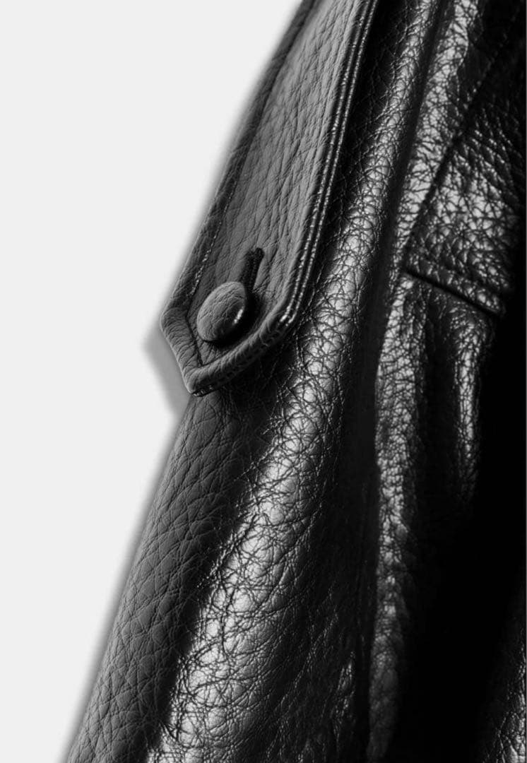 【完売品】ZARA ザラ フェイクレザージャケット⭐︎ブラックM