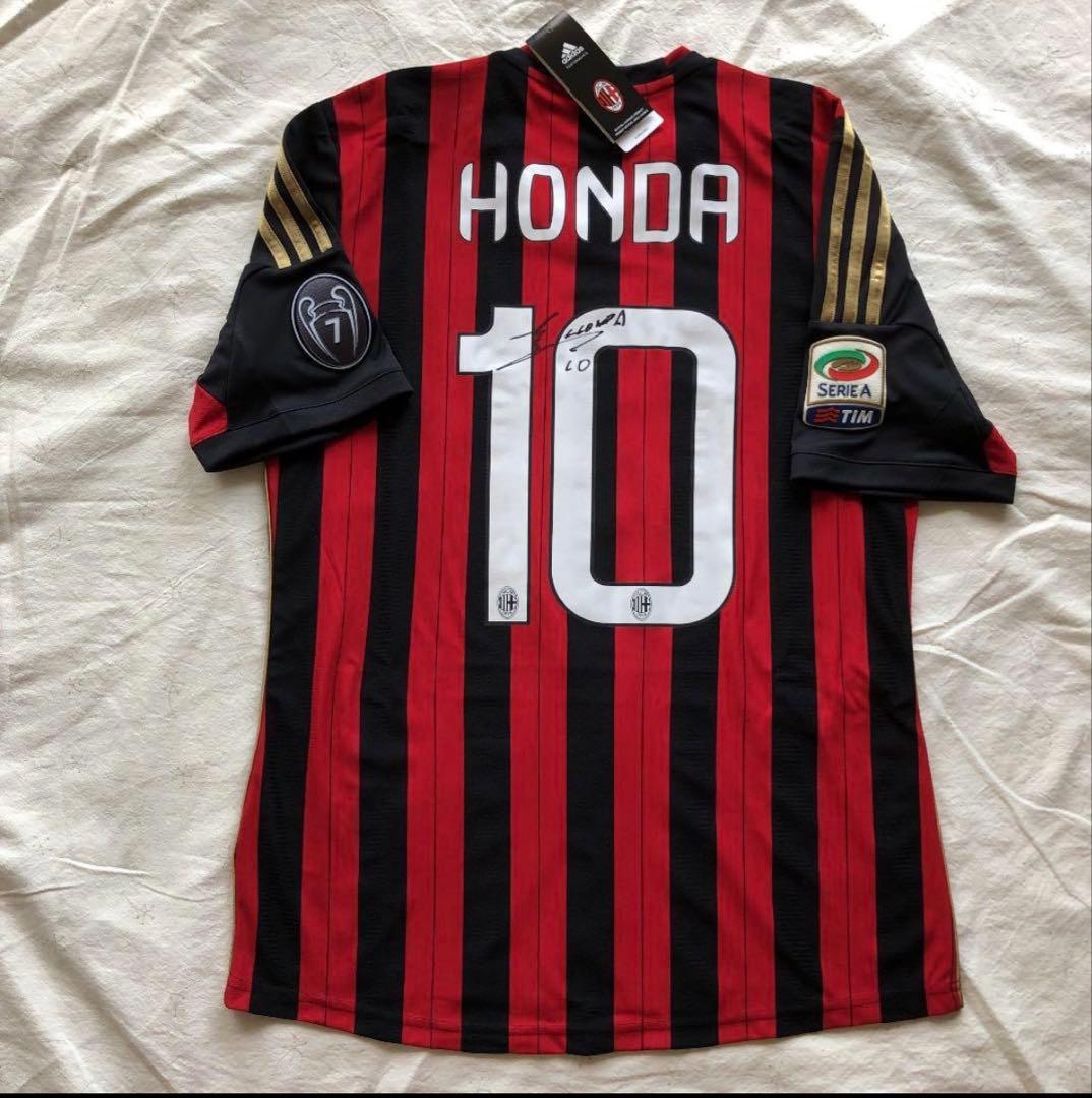 「直筆サイン」本田圭佑サイン付きユニフォーム