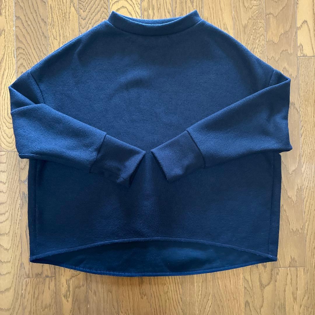 【専用】OUR アワーホーム 洗えるあったかプルオーバー ネイビー