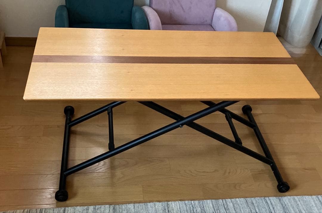 テーブル　昇降式　ダイニングテーブル　リフティングテーブル　多目的テーブル