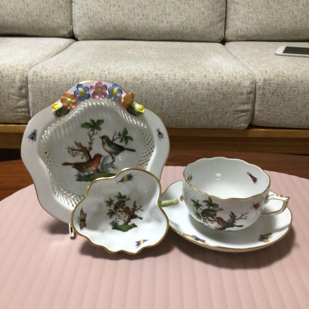 ヘレンド　ロスチャイルドバード　3点セット