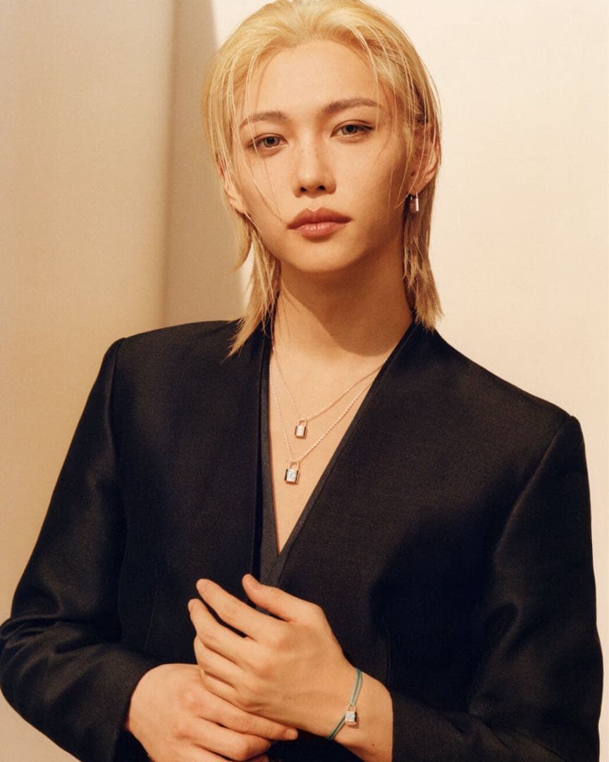 ★【新品未使用】louisvuitton シルバーロックイット ブレス ブルー