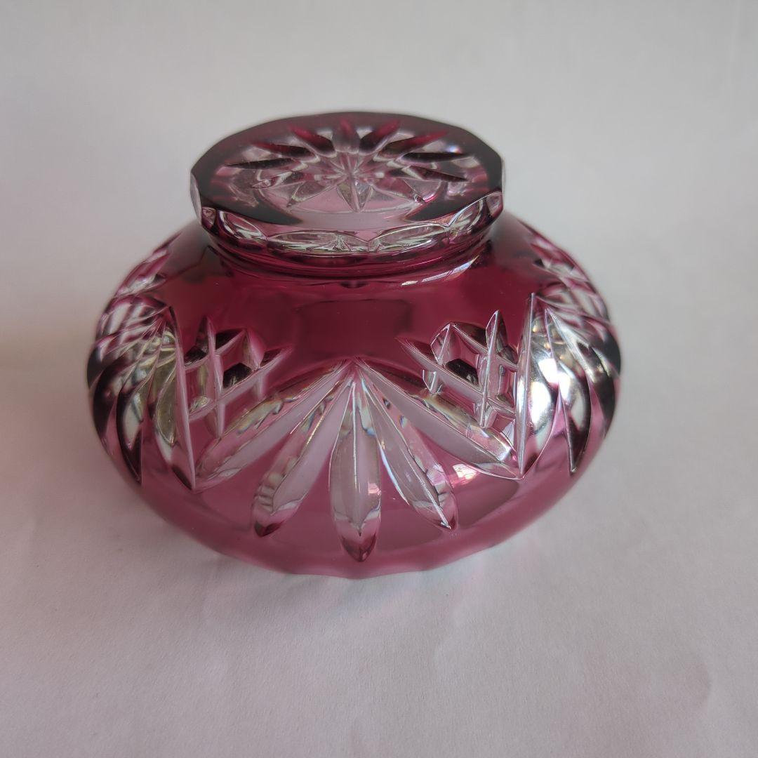 切子 グラス 小鉢 切りガラス オールド切子 フルーツ皿