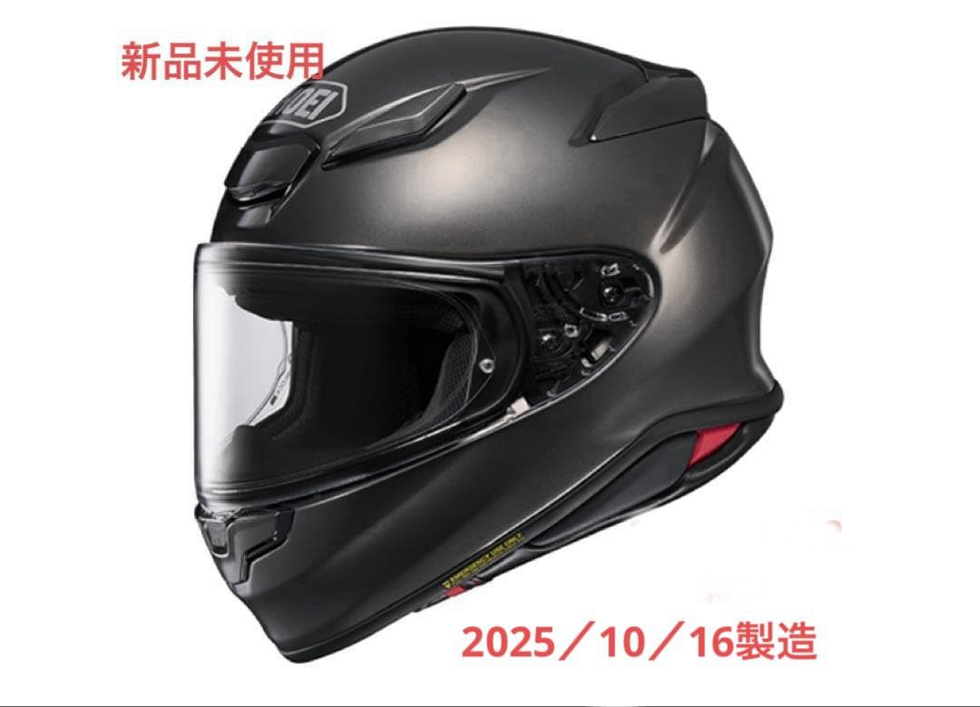 新品 shoei z-8 アンスラサイトメタリック パーソナルフィッティング券付