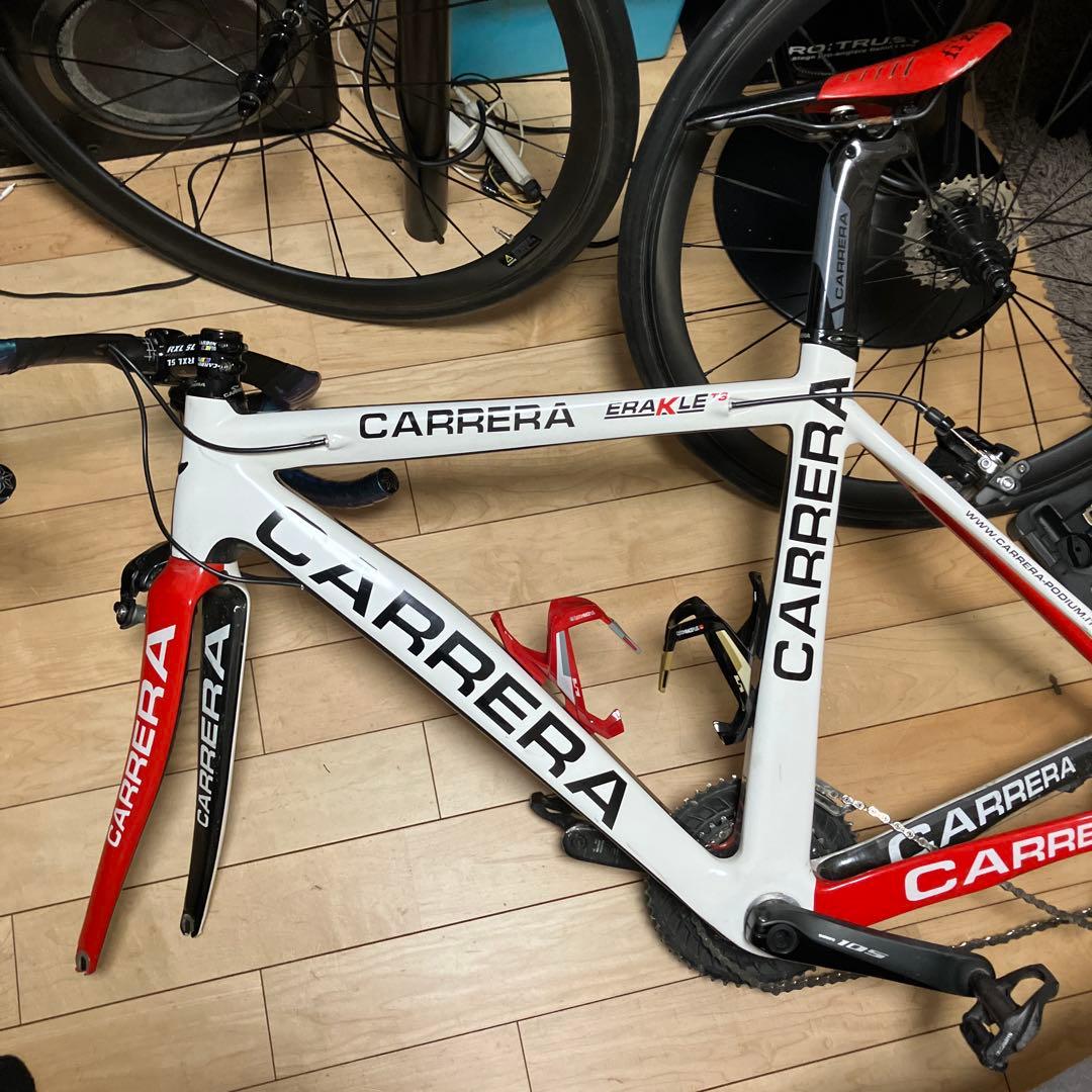 CARRERA エラクルTS 2012年モデルロードバイク 赤/白 サイズS