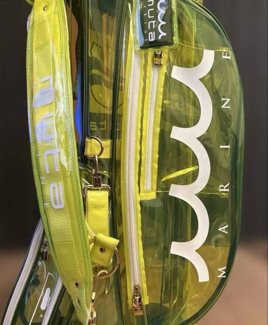 【k.F 】muta MARINE GOLF クリアキャディバッグ