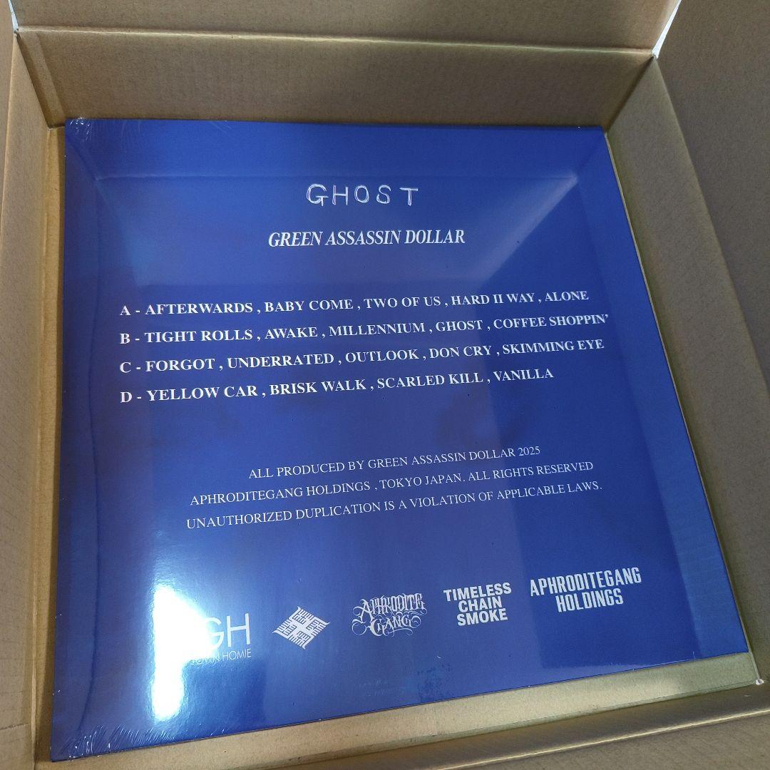 GHOST GREEN ASSASSIN DOLLAR レコード + Tシャツ