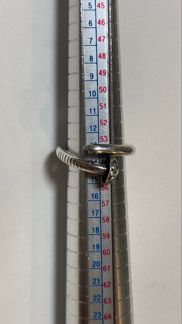 クロムハーツ クロスボールネイルリング 14号 【美品】