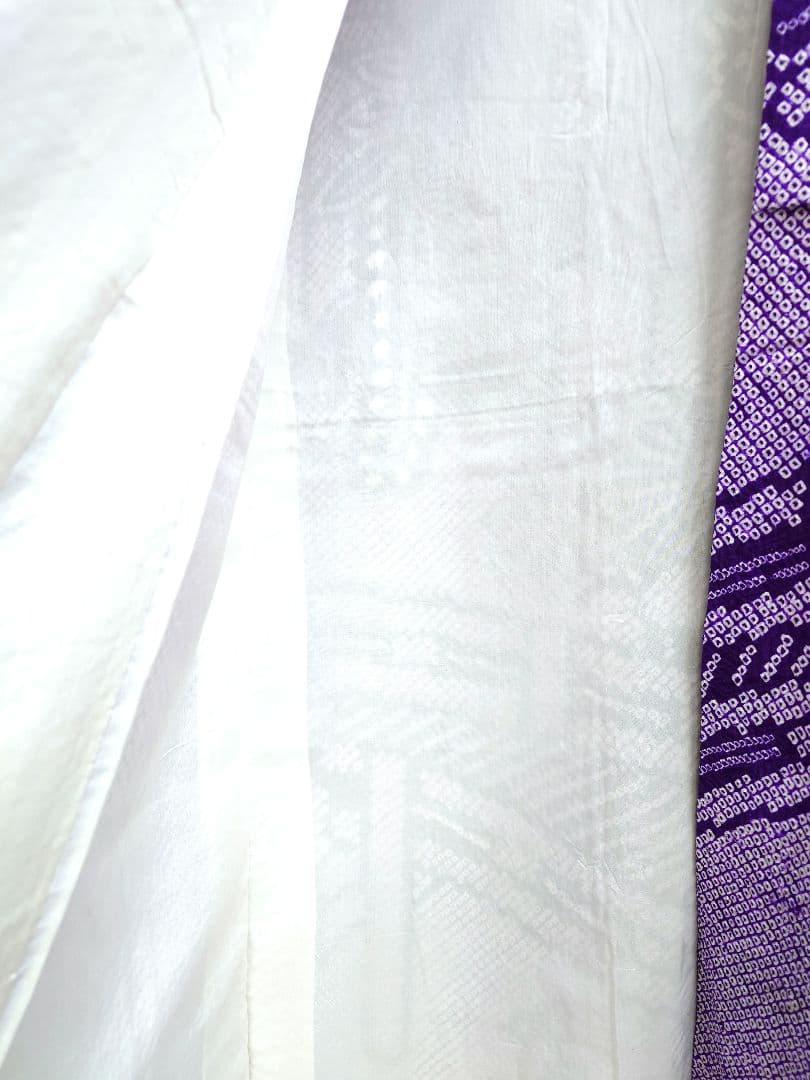 FN12074b 着物 振袖 正絹 絞り 161〜171cm