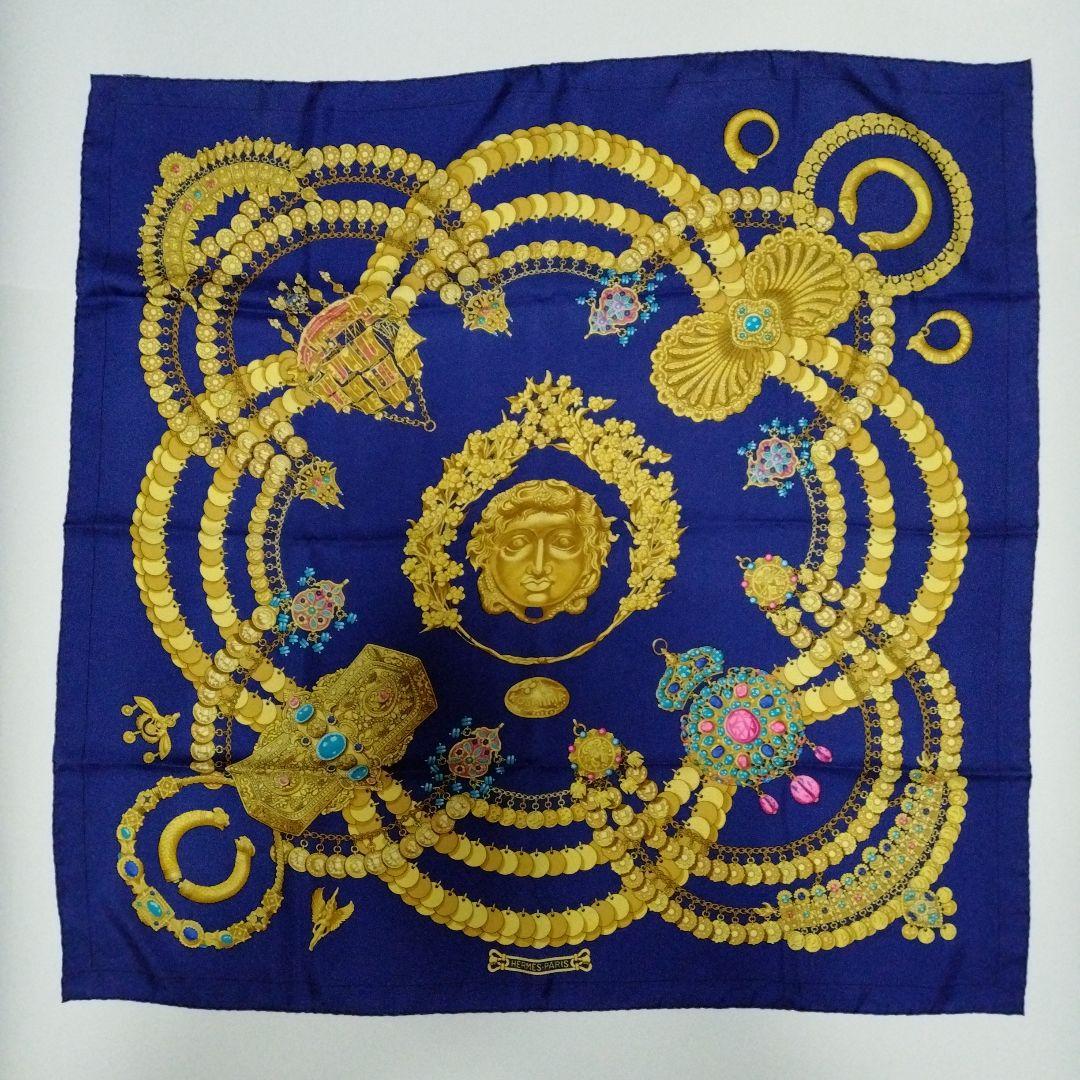 ✨️エルメス✨️　スカーフ　カレ90 「KOSMIMA 宇宙」