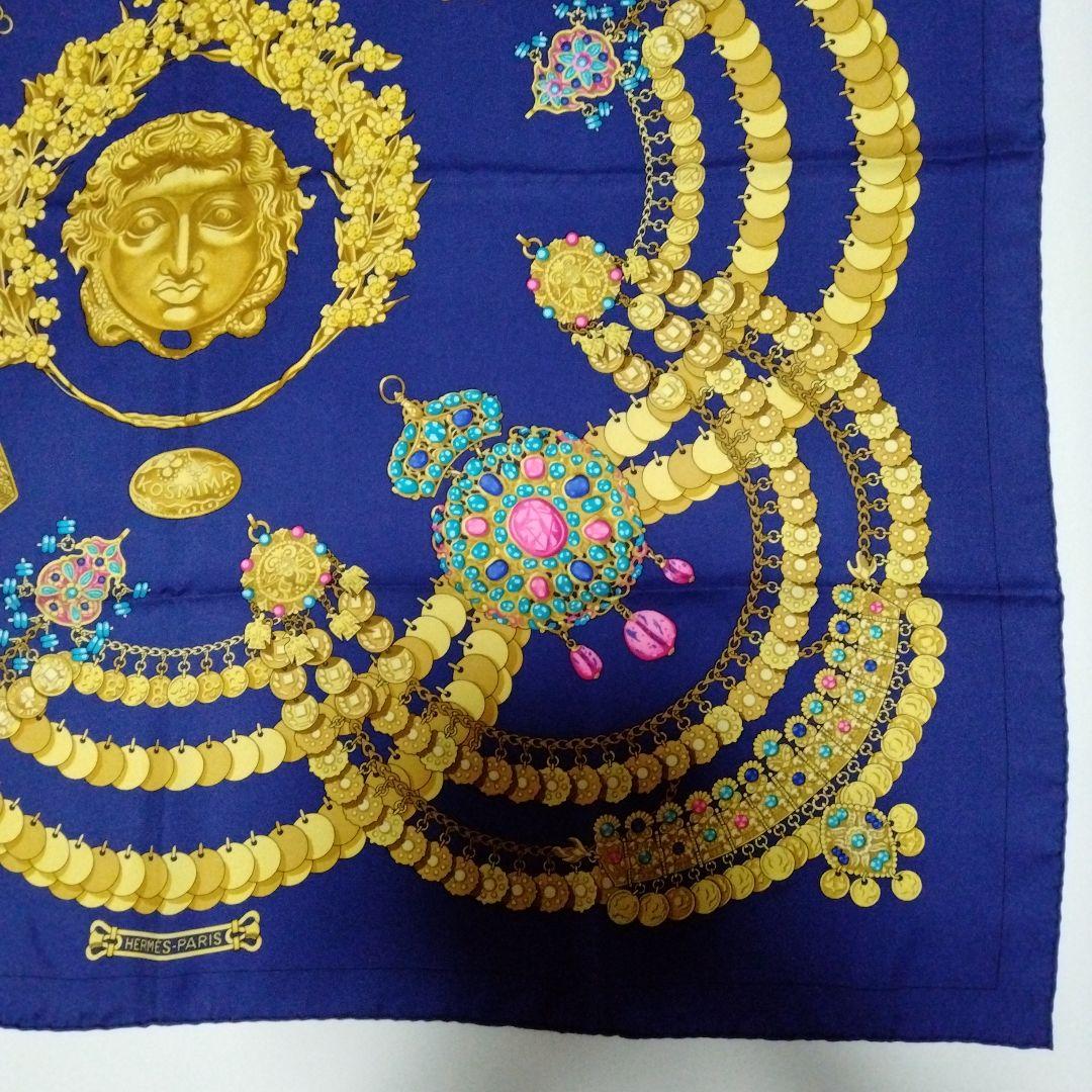 ✨️エルメス✨️　スカーフ　カレ90 「KOSMIMA 宇宙」