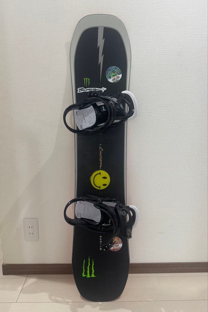 Burton Custom Smalls 125cm ビンディング付き