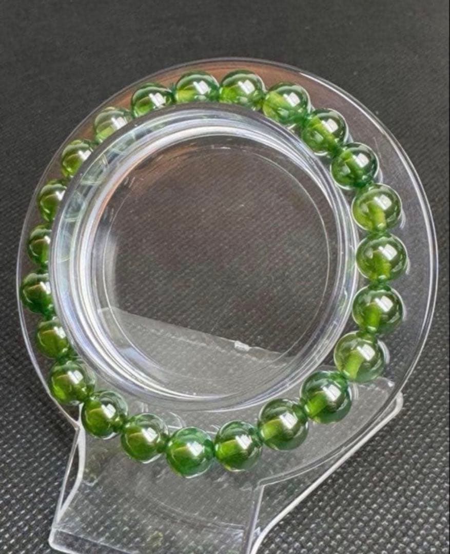 る*る様 【超高品質】クロムダイオプサイト ブレスレット