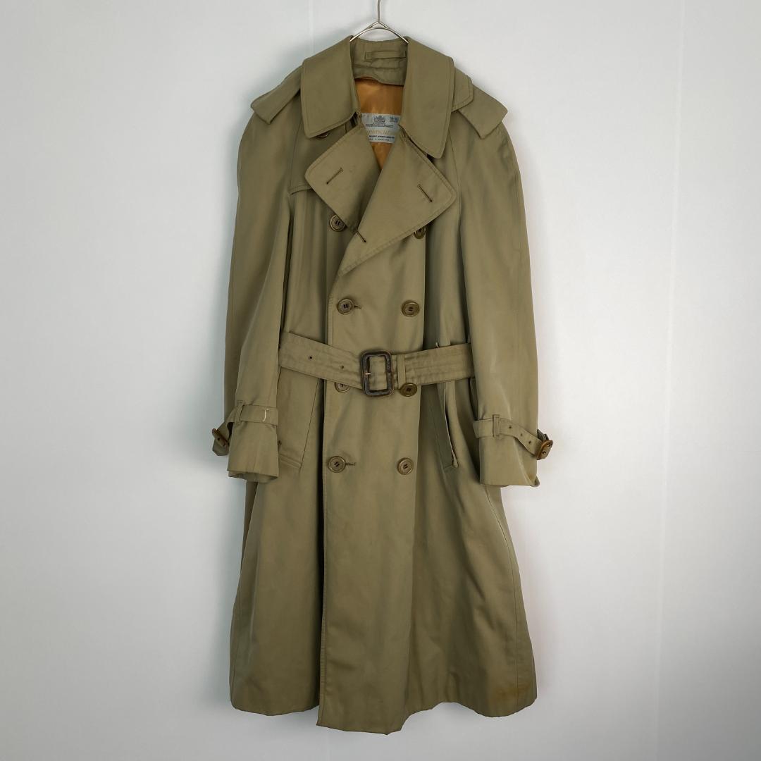 アクアスキュータム　トレンチコート　英国製　Aqua5　ヴィンテージ 　ライナー