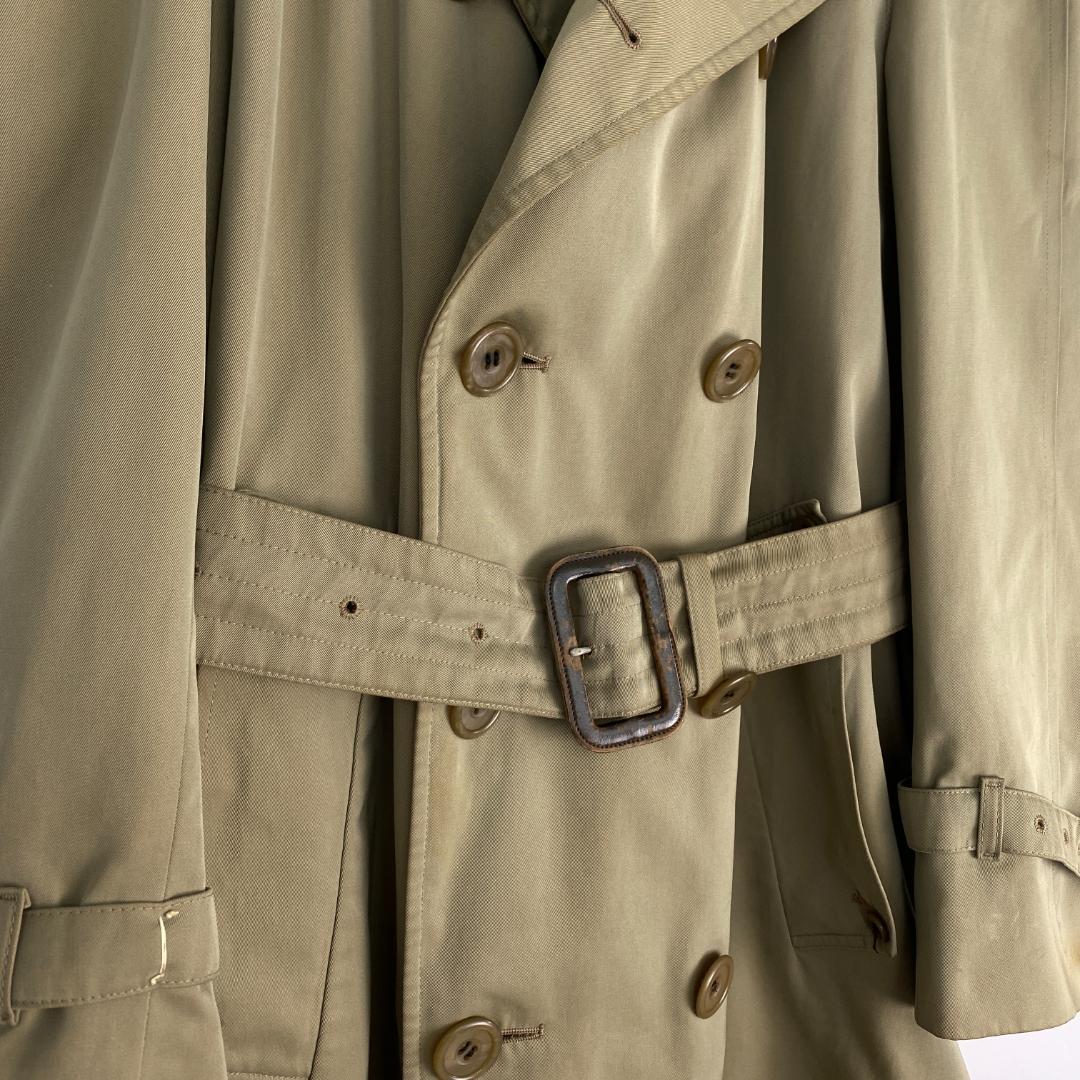 アクアスキュータム　トレンチコート　英国製　Aqua5　ヴィンテージ 　ライナー