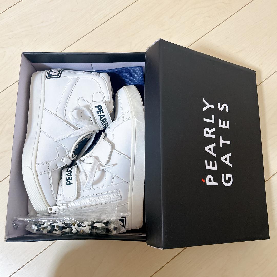 定価37400円 PEARLY GATES 目玉柄 スパイクシューズ 23cm