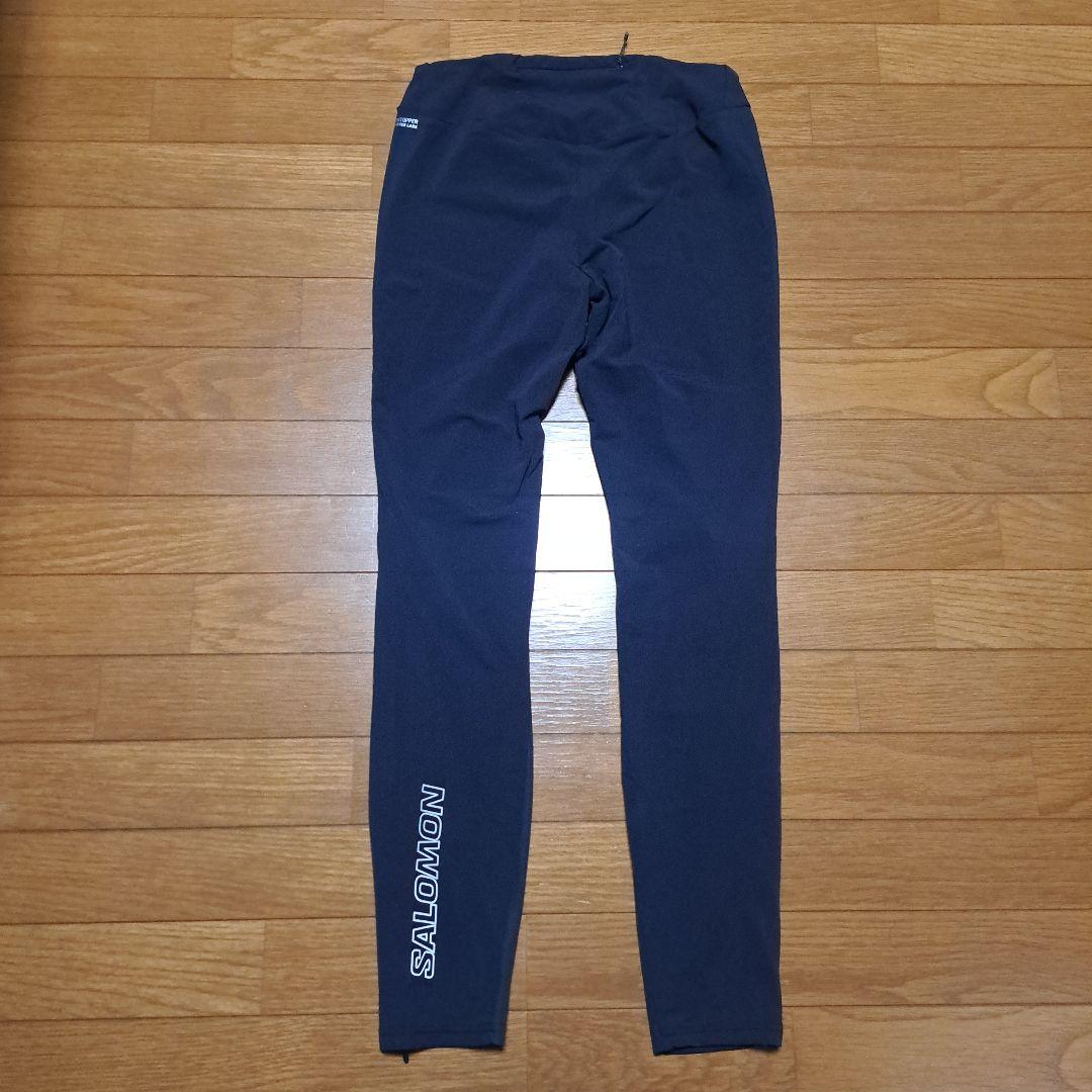 【美品】サロモンGORE-TEX WINDSTOPPER ランニングタイツ