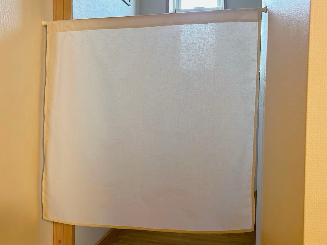 生成無地 ナチュラル オーダーカフェカーテン 受付ページ