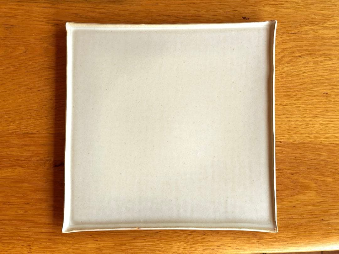 大皿　丸皿　角皿　長方皿　15枚セット！　淡いベージュ　同一トーン　唐津焼　作家