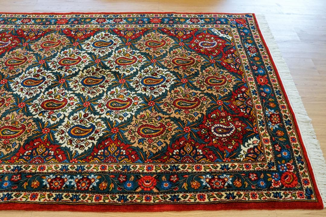 200×130 手織り ペルシャ 絨毯 バクティアリ fine quality