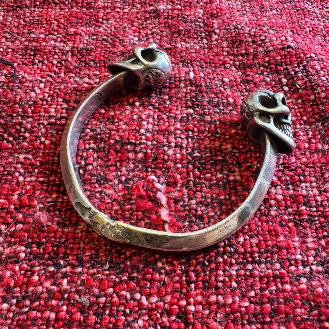 BWL 限定 スカルバングル シルバー925