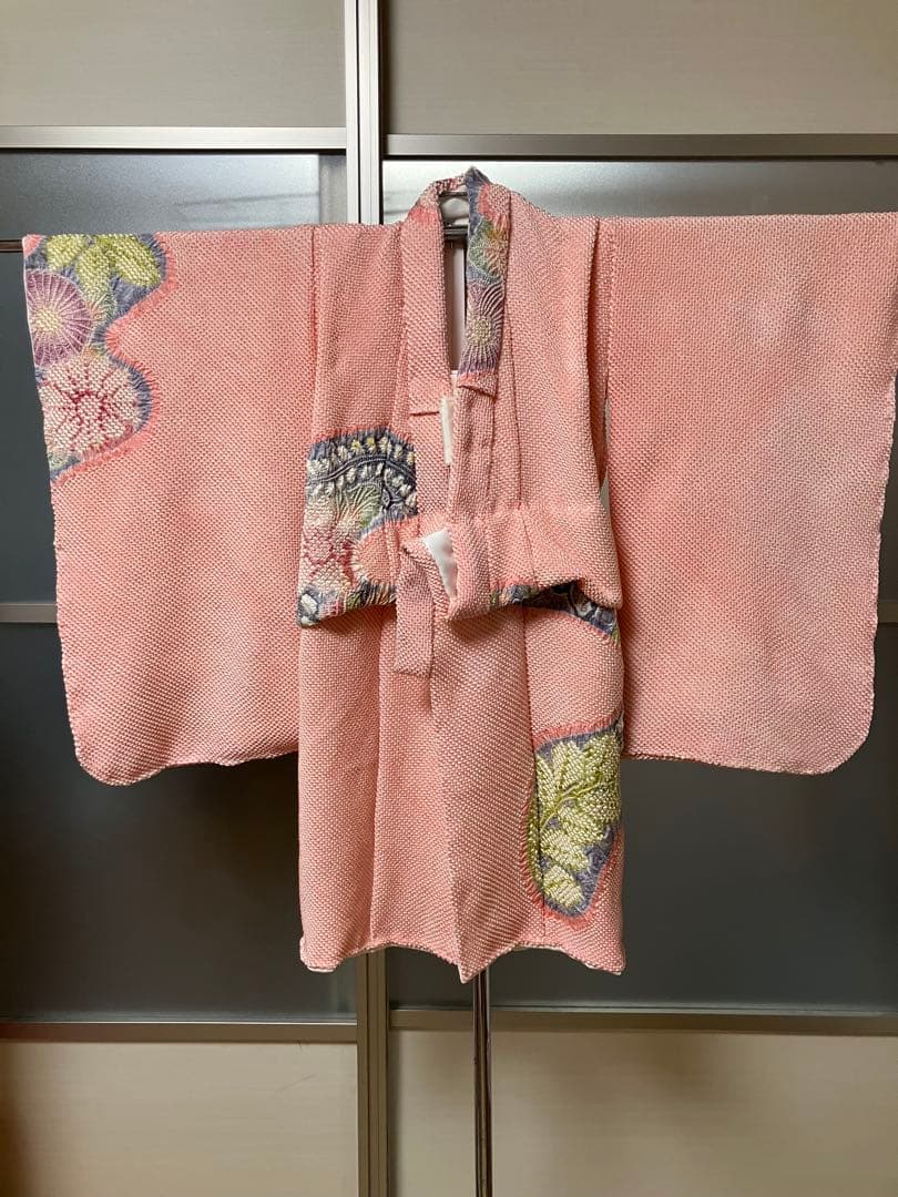 藤娘きぬたや　七五三　3歳　被布　三っ身祝い着