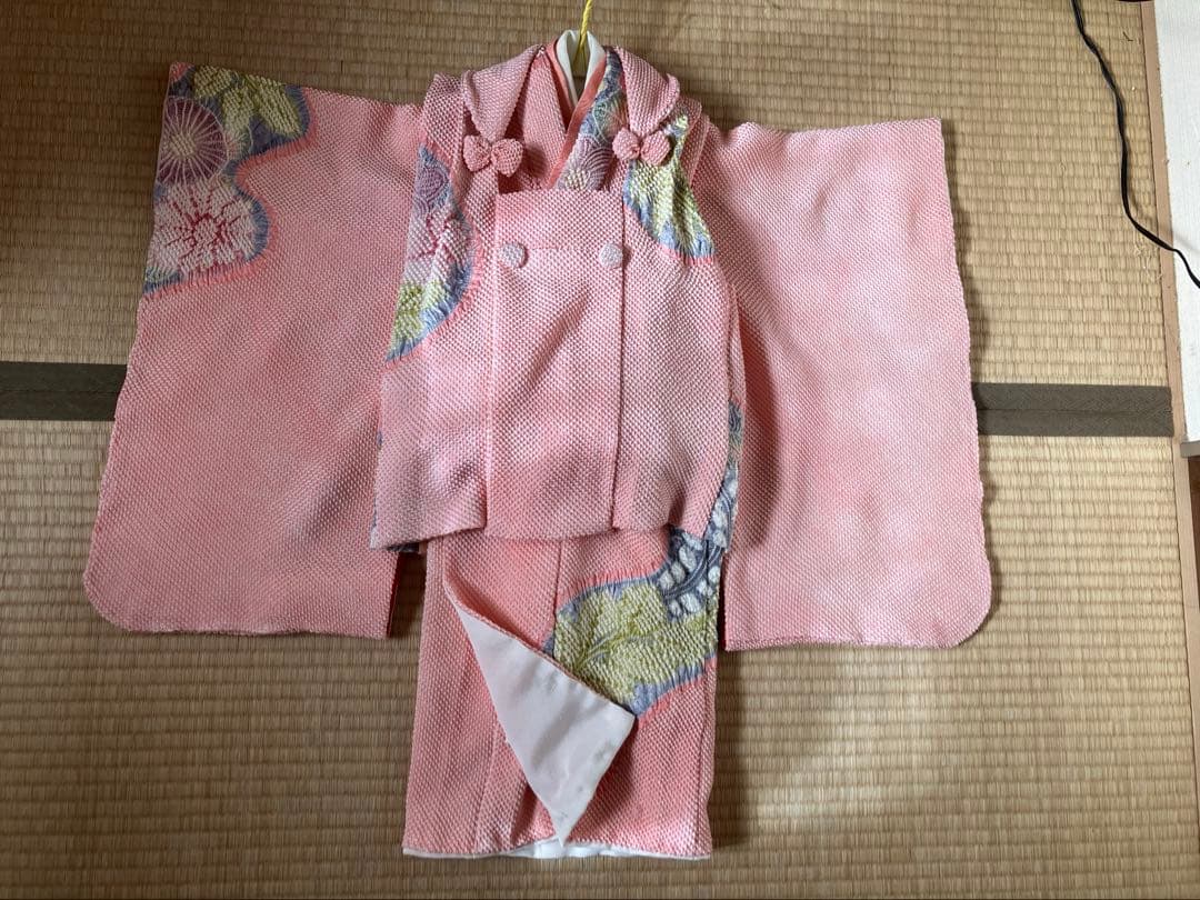 藤娘きぬたや　七五三　3歳　被布　三っ身祝い着