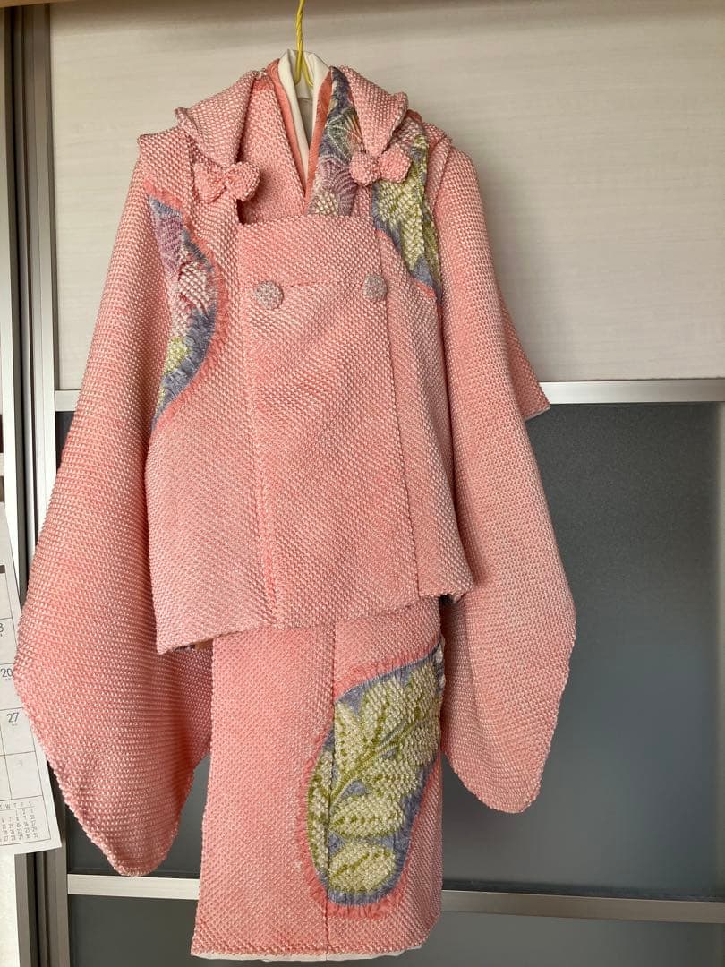 藤娘きぬたや　七五三　3歳　被布　三っ身祝い着