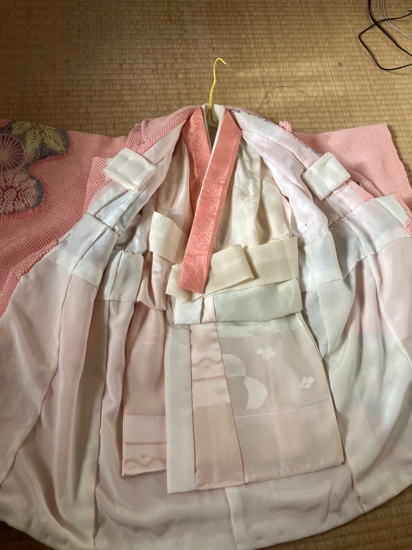 藤娘きぬたや　七五三　3歳　被布　三っ身祝い着