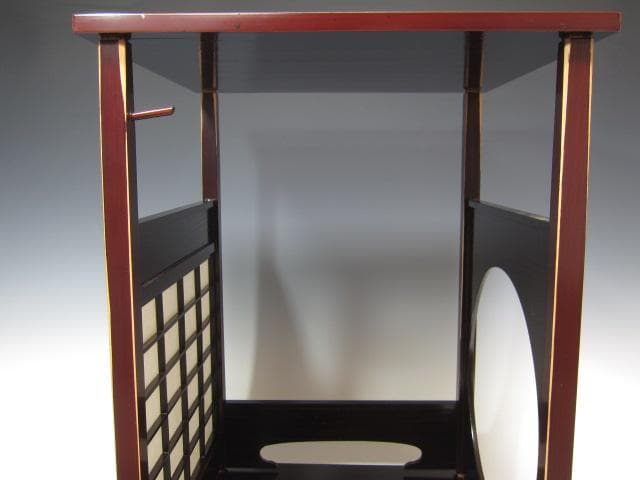 ☆　駒沢利斎　吉野棚　裏千家　十四代　淡々斎の花押がございます☆y582