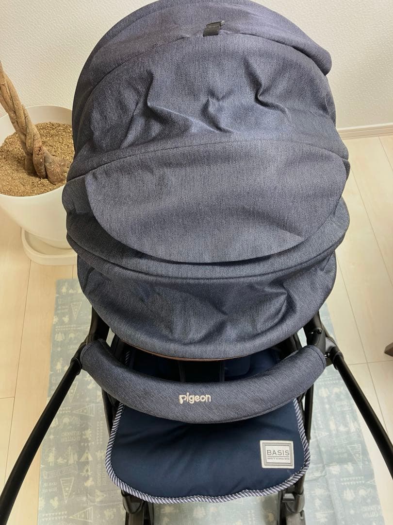 pigeon BASIS ベビーカー デニム