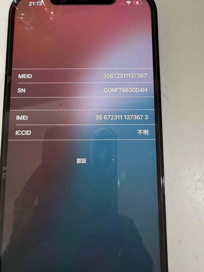 Apple iPhone 12 Pro Max 青