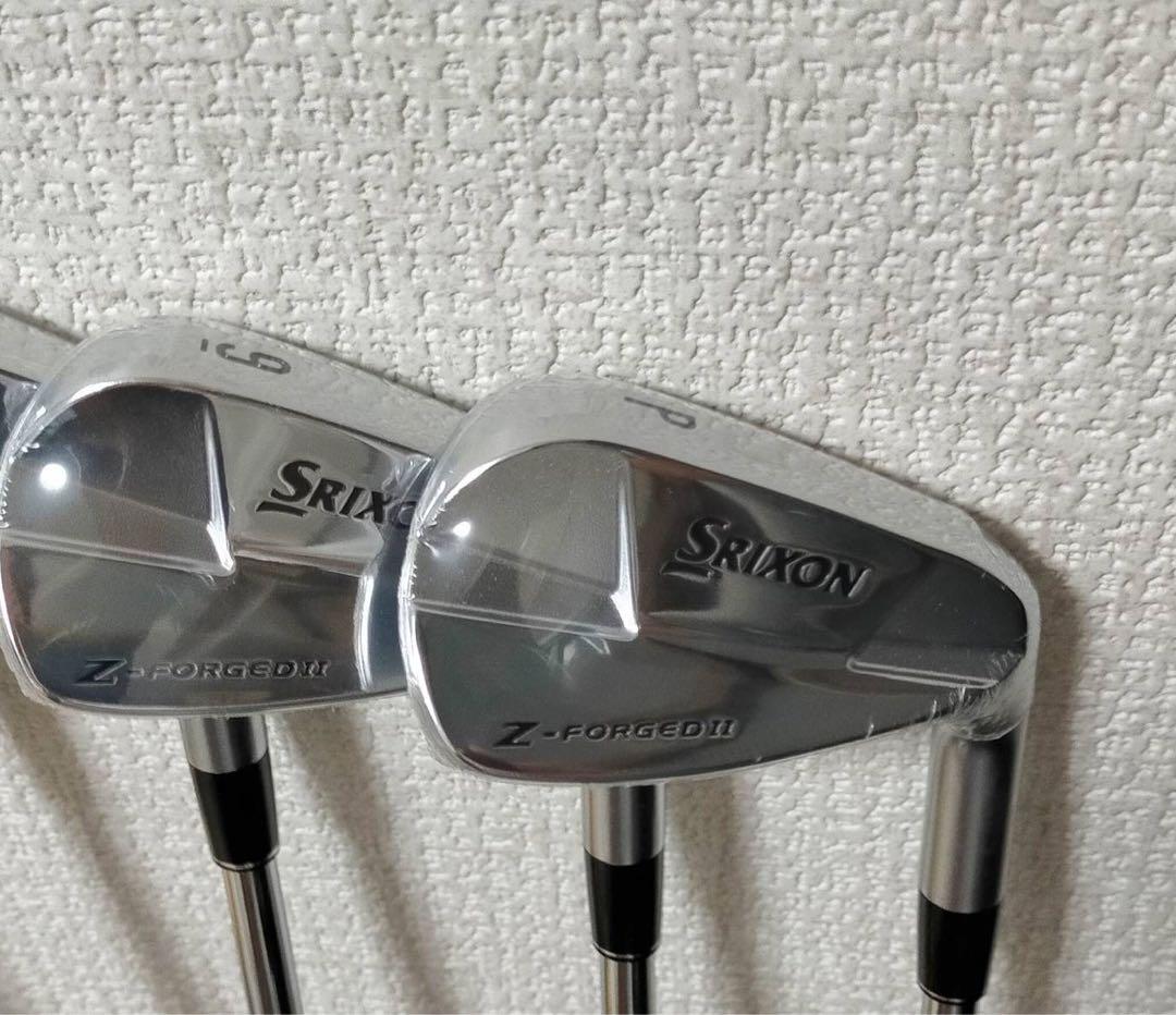 新品 スリクソン SRIXON Z FORGEDⅡアイアン 6本セット S 松山