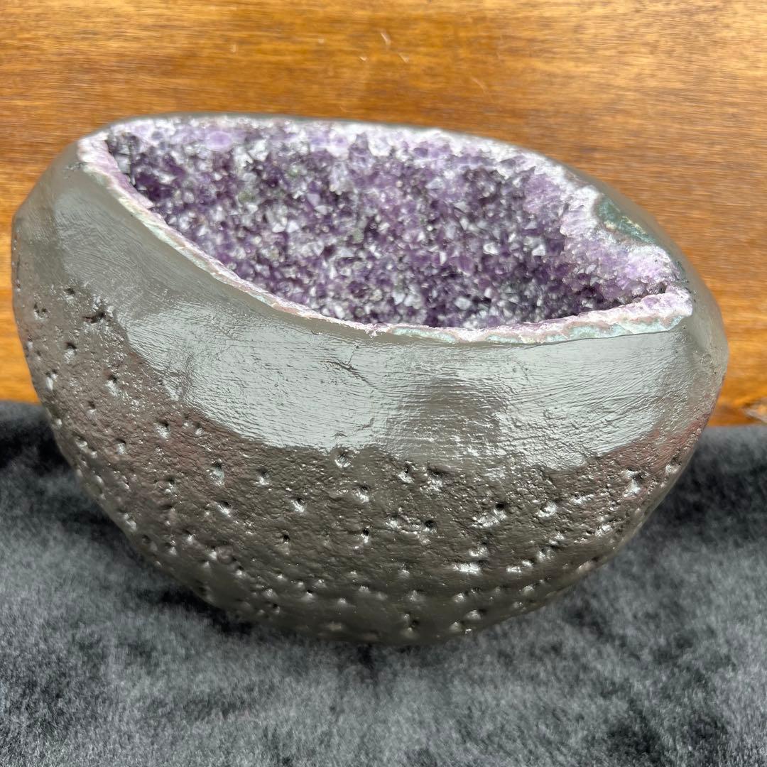 ✮開運取り込む✮超大迫力‼️ウルグアイ産 アメジストドーム ジオード 天然石 原石