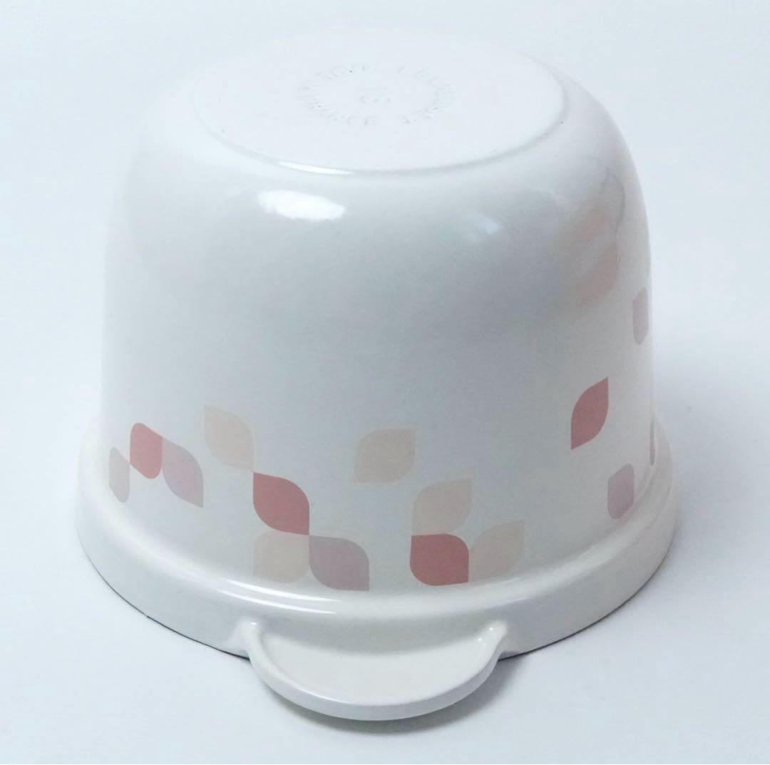 【美品】LE CREUSET　ココット エブリィ　ペタル　ホワイト18cm