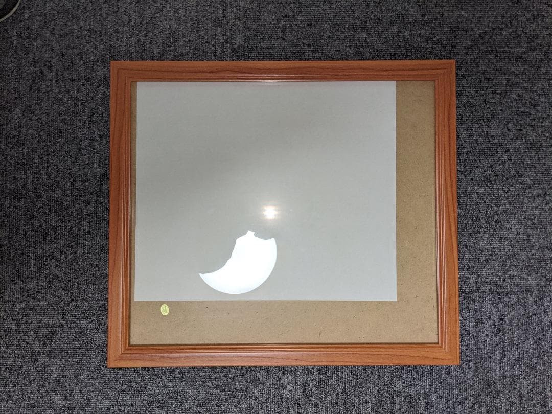 【お正月の家族用に！！】フォトフレーム・額縁茶色　木目