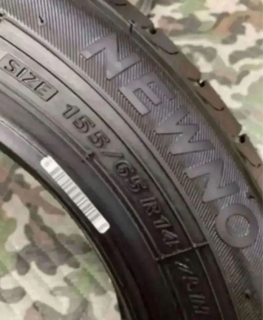 BRIDGESTONE NEWNO 155/65R14 新品タイヤ4本