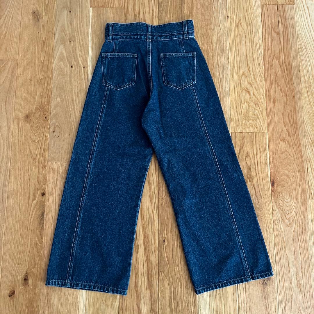 cohina コヒナ ダブルウエストシームデニム regular インディゴ