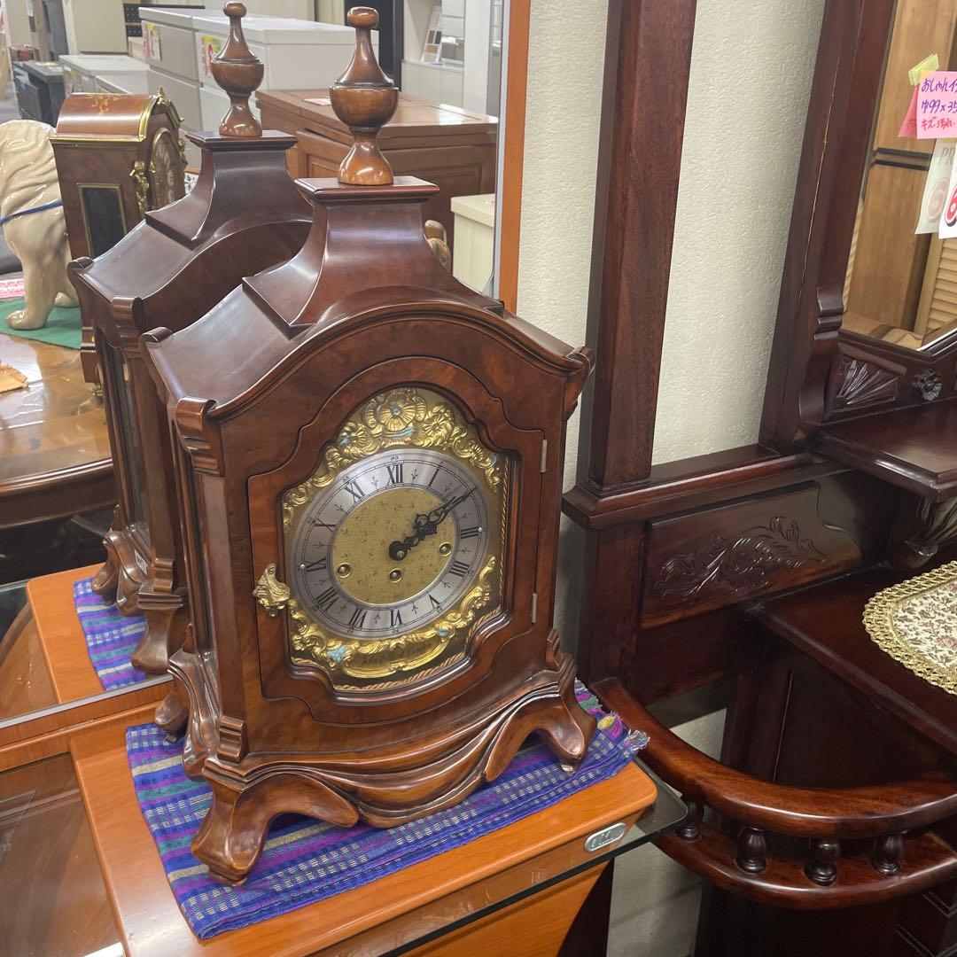 Le ORE/ラオーレ社　イタリア製　アンティーク大型　手巻き　置時計