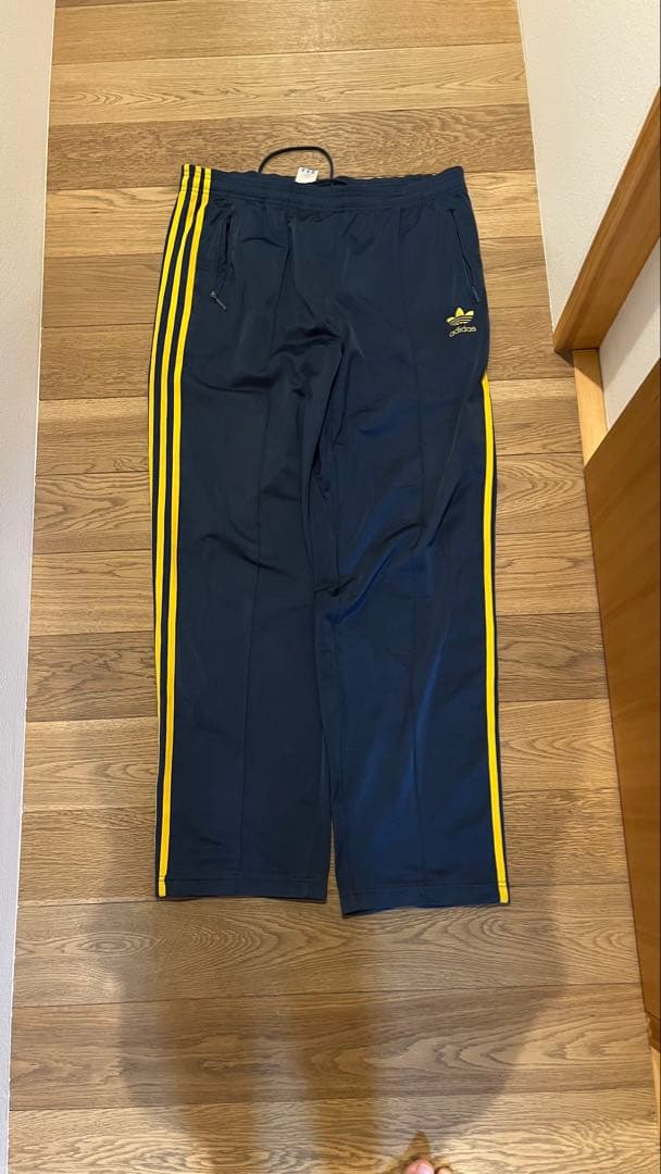 90s vintage adidas ジャージ パンツ ネイビー