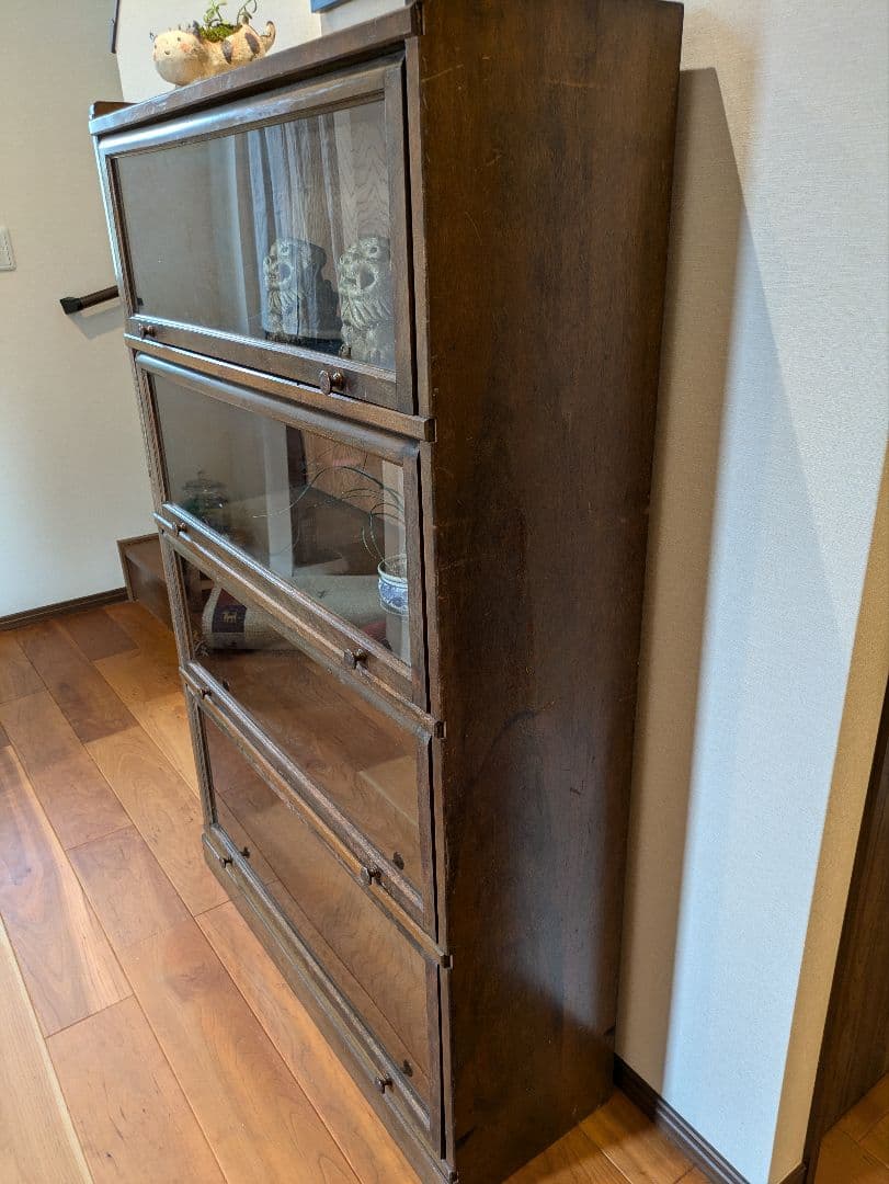 アンティーク　スタッキングブックケース