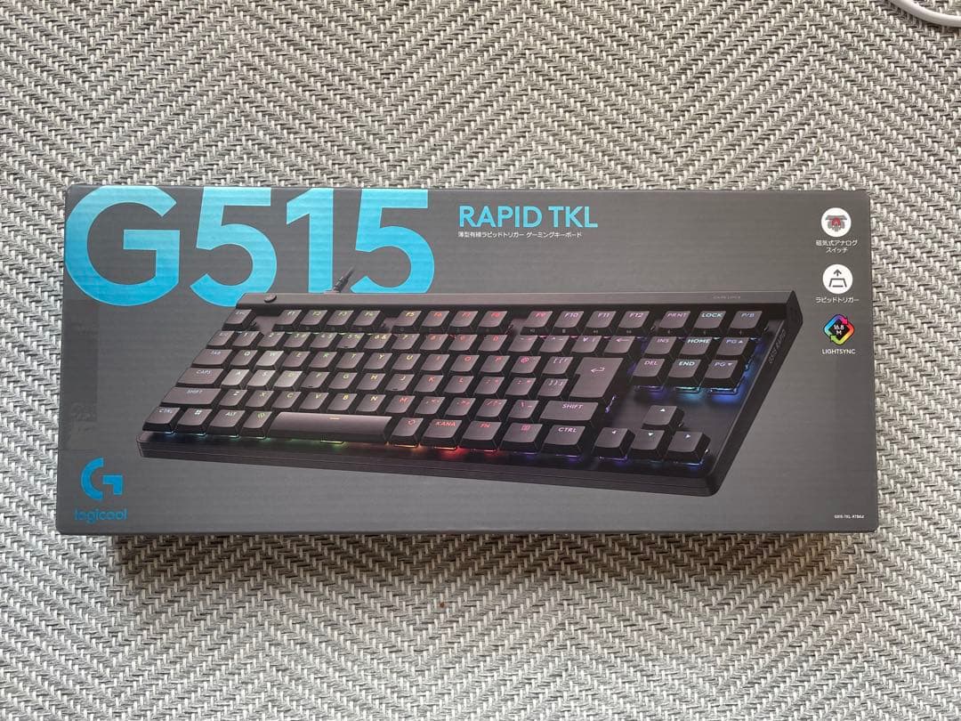 【新品未開封】Logicool G515 RAPID TKL 本体