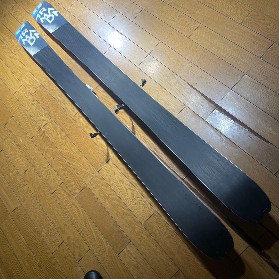 名機ARMADAアルマダTRACE88&salomon金具セット　ウィメンズ