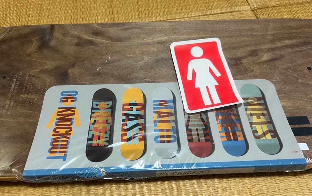 スケートボードデッキ　GIRL Simon Bannerot 8インチ