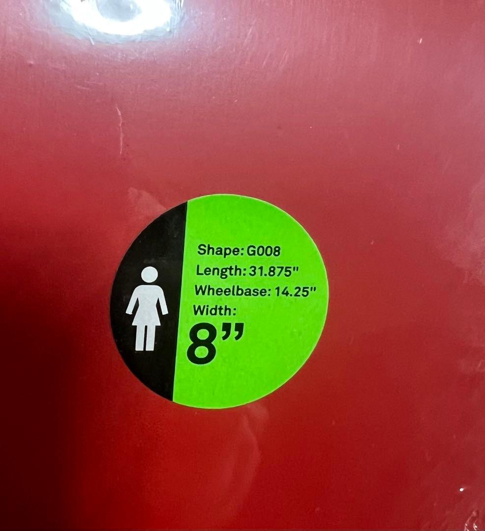 スケートボードデッキ　GIRL Simon Bannerot 8インチ