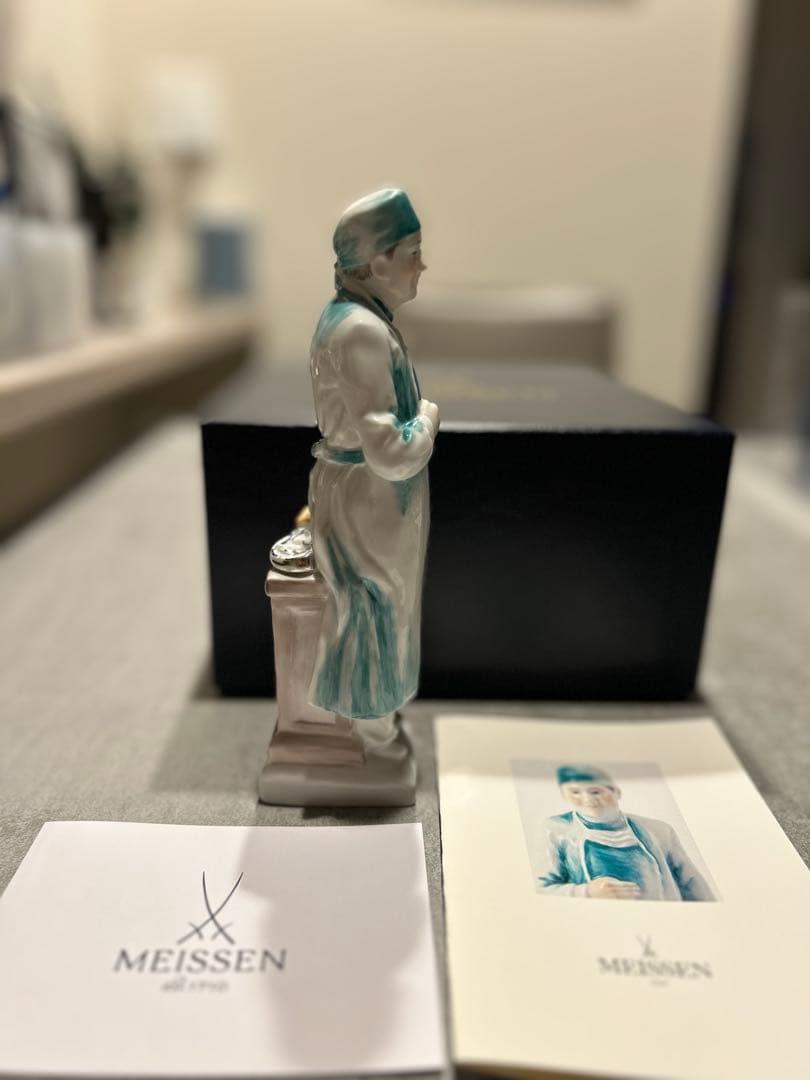 ドクター人形　外科医　マイセン人形