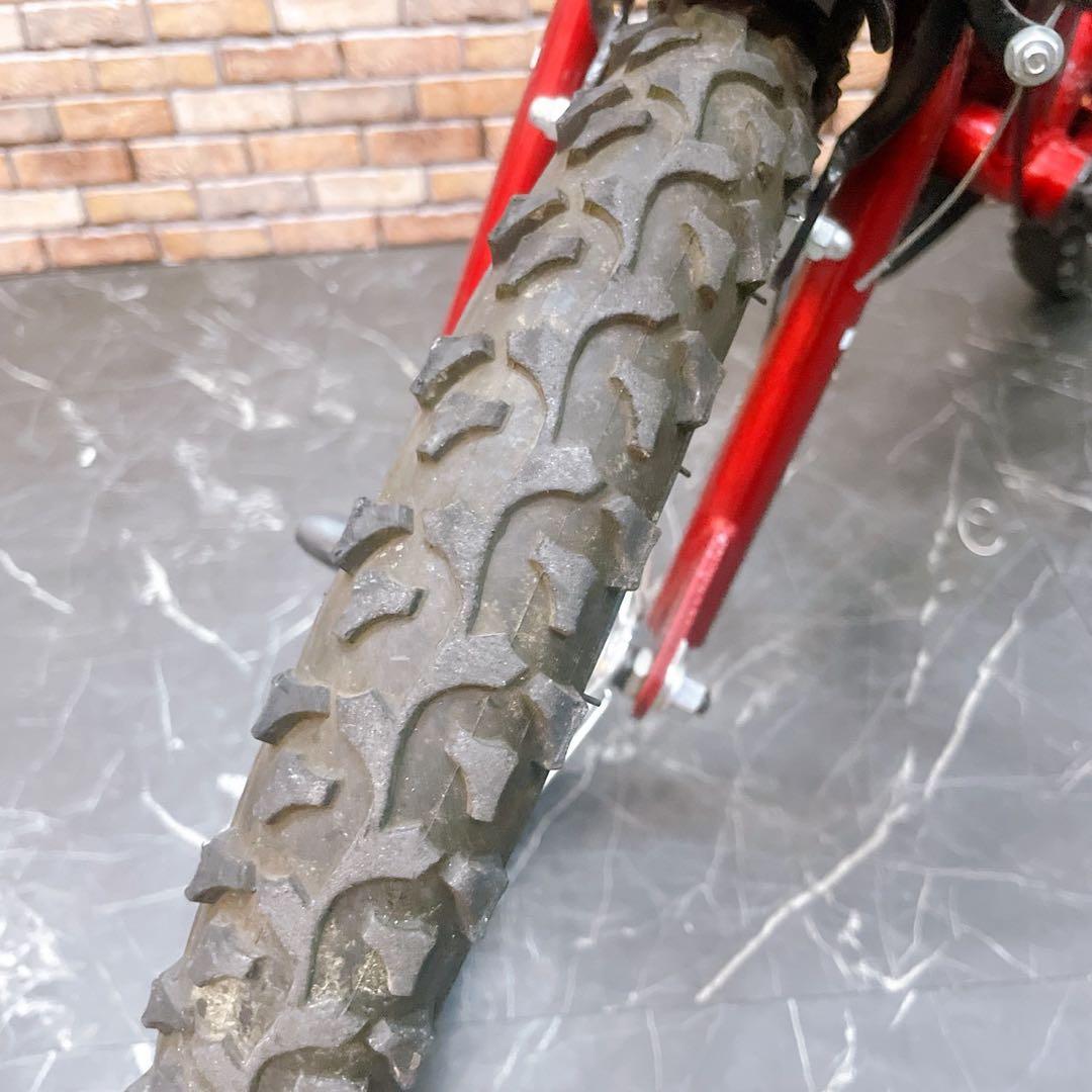 【33】引き取り価格 子供車 Jeep レッド 16インチ シングル