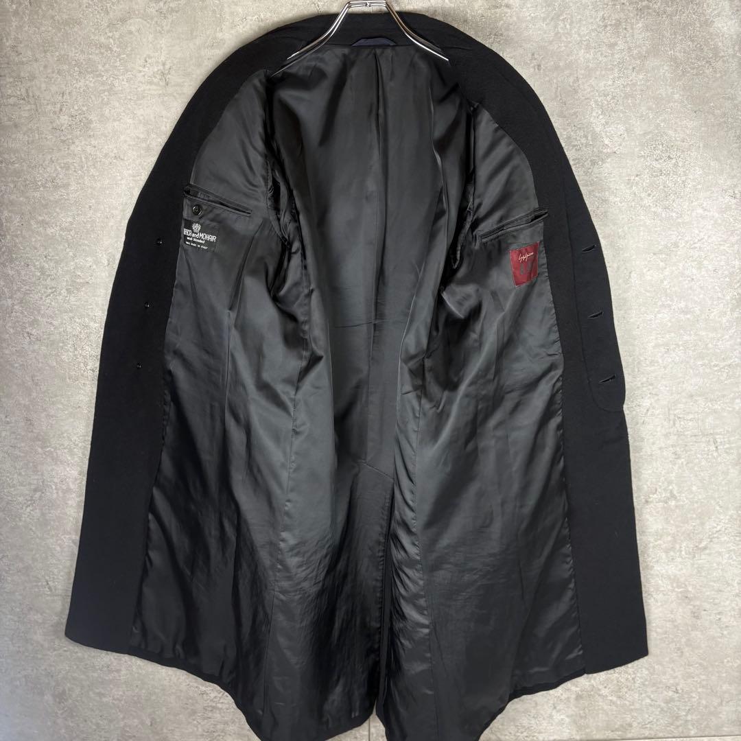 ヨウジヤマモト　モヘヤ　アルパカ　ウール　混　バルマカーン　コート　M AAR