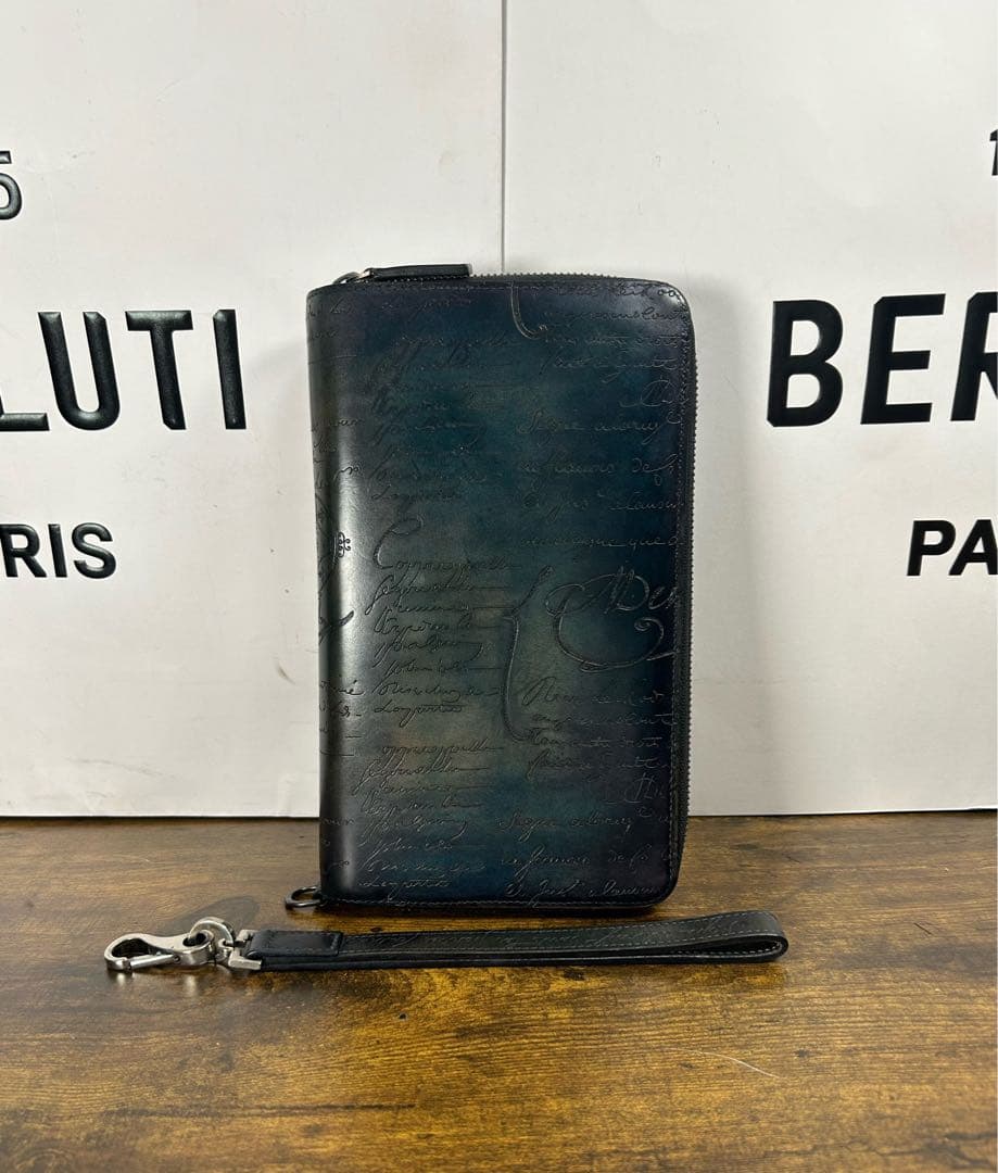 約50万円　美品　オルガ期　Berluti ティネオⅡ オーガナイザー長財布